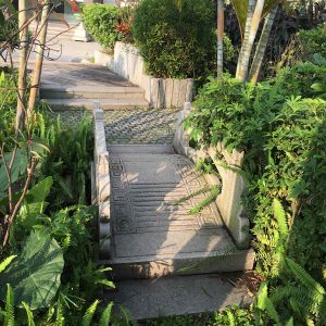 stone granite bridge for garden