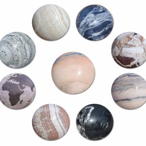 Colorful Graden Balls Natural marble sphere