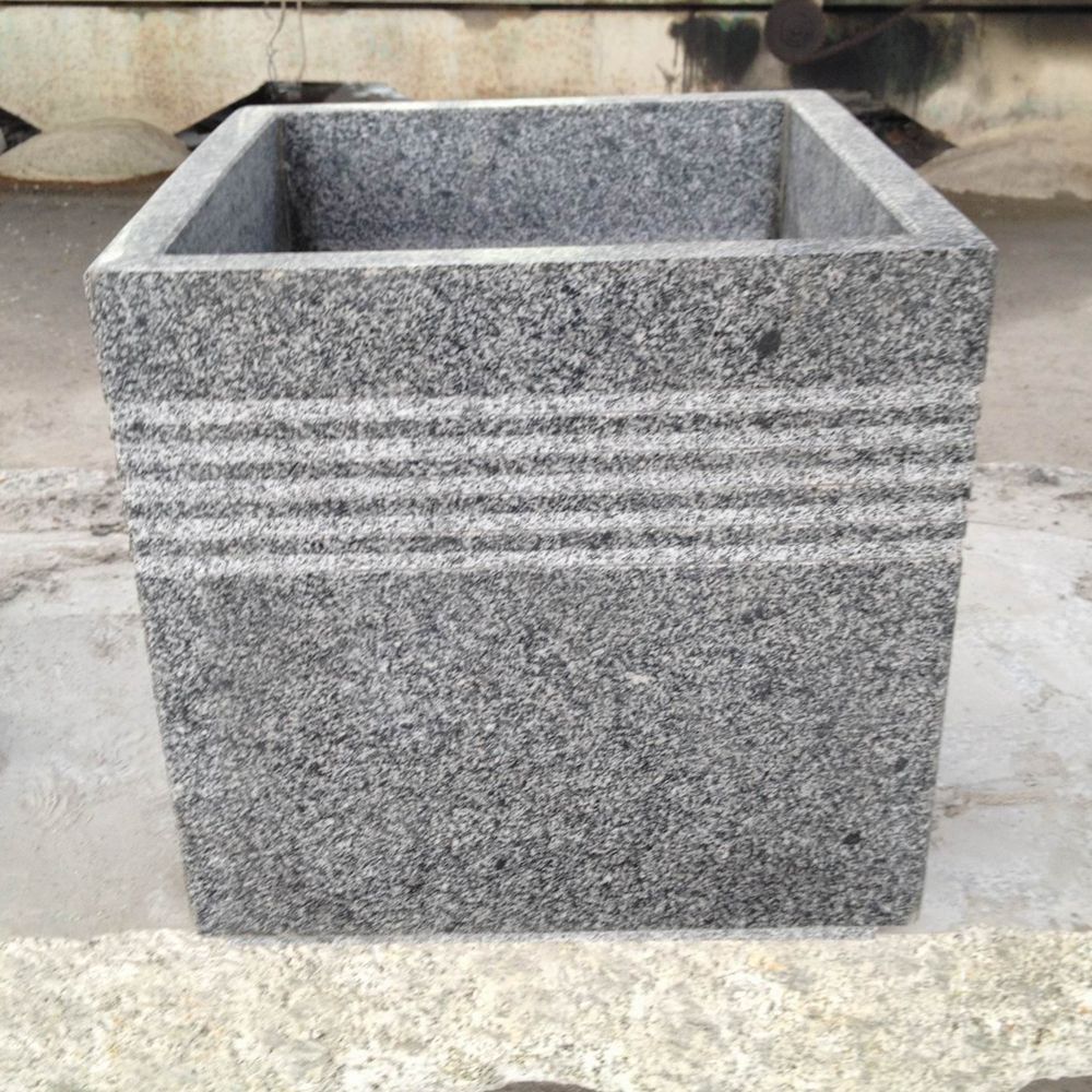 Large Stone Flower Pot